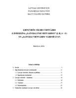 Diplomdarbs 'Lietuviešu cilmes vietvārdi J.Endzelīna "Latvijas PSR vietvārdos” (I, II, A – O ', 1.