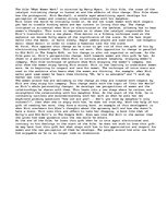 Eseja 'The Film "What Women Want"', 1.