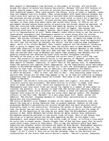 Eseja 'To what extent are the role of witches responsible for mac beths tragic end', 1.