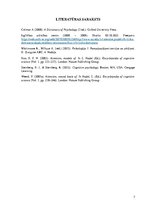 Konspekts 'Mani izziņas procesi', 7.