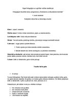 Konspekts 'Konspekts mājturības un tehnoloģijas stundai 1.klasē', 1.