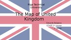 Prezentācija 'The map of United Kingdom', 1.