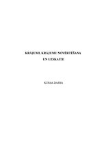 Paraugs 'Krājumi, krājumu novērtēšana un uzskaite', 1.