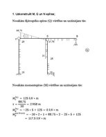 Paraugs 'Statiski noteicama rāmja dimensionēšana un pārvietojumu aprēķins', 4.