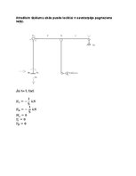 Paraugs 'Statiski noteicama rāmja dimensionēšana un pārvietojumu aprēķins', 12.