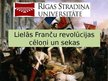 Prezentācija 'Lielās Franču revolūcijas cēloņi un sekas', 1.