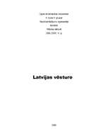 Referāts 'Latvijas vēsture', 1.