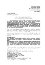 Konspekts 'Kāpēc masu komunikācijā nepieciešama likuma un ētikas kodeksu noteikta regulācij', 1.