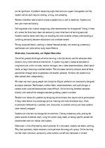 Eseja 'The benefits and challenges of online learning', 4.