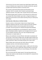Eseja 'The benefits and challenges of online learning', 6.