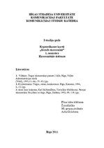 Konspekts 'Ekonomiskās sistēmas', 1.