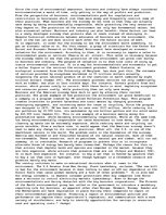 Eseja 'The Environment and Big Business', 1.