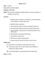 Konspekts 'Integrētas stundas konspekts', 1.