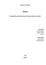 Referāts 'Diētas', 1.