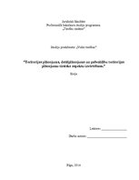 Konspekts 'Teritorijas plānojums, detālplānojums un pašvaldību teritorijas plānojumu tiesis', 1.