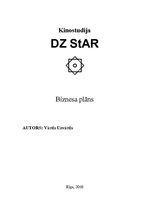 Biznesa plāns 'Kinostudija', 1.