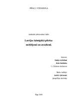 Referāts 'Latvijas laimīgākā pilsēta: meklējumi un atradumi', 1.