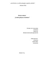 Prakses atskaite 'Sociālā gadījuma risināšana', 1.