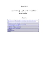 Referāts 'Inventarizācija - gada pārskata sastādīšanas pirmā stadija', 1.