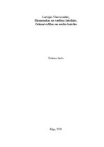 Prakses atskaite 'Grāmatvedības uzskaite SIA "X"', 1.
