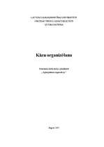 Referāts 'Kāzu organizēšana', 1.