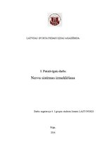 Paraugs 'Nervu sistēmas izmeklēšana', 1.