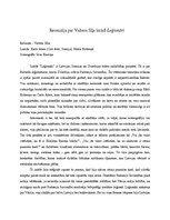 Eseja 'Recenzija par Valtera Sīļa izrādi "Leģionāri"', 1.