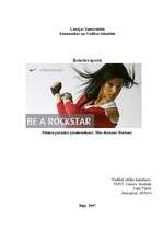 Referāts 'Fitnesa pasaules jaunievedums: Nike Rockstar Workout', 1.