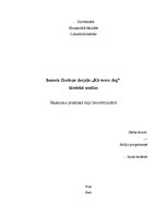 Eseja 'I.Ziedoņa dzejoļa "Kā svece deg" klasiskā analīze', 1.
