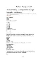 Referāts 'Krājumu inventarizācija kā uzņēmuma iekšējās kontroles sastāvdaļa', 23.
