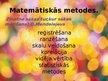 Prezentācija 'Matemātiskās metodes pedagoģiskajos pētījumos', 5.