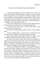 Eseja 'Birkenbauma tēls Rūdolfa Blaumaņa novelē "Nāves ēnā"', 1.