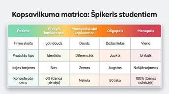 Prezentācija 'Tirgus struktūras mikroekonomikā un makroekonomikā', 10.