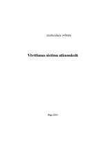 Referāts 'Vērtēšanas sistēma sākumskolā', 1.