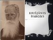 Prezentācija 'Krišjānis Barons', 1.