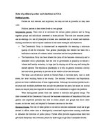 Konspekts 'Role of Political Parties and Elections in USA', 1.