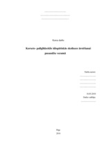 Referāts 'Korsete - palīglīdzeklis idioptiskās skoliozes ārstēšanai pusaudžu vecumā', 1.