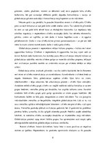 Eseja 'Globalizācijas process pagātnes, tagadnes un nākotnes aspektā', 8.