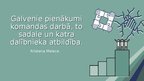 Prezentācija 'Galvenie pienākumi komandas darbā to sadale un katra dalībnieka atbildība', 1.