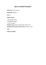 Konspekts 'Basketbola konspekts', 1.