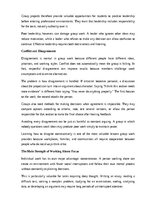 Eseja 'Working in groups versus working alone', 6.