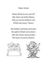 Paraugs 'Meine Schule', 1.