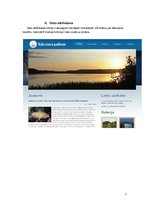 Referāts 'Projektējuma apraksts mājas lapas veidošanai', 5.