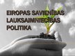 Prezentācija 'Eiropas Savienības lauksaimniecības politika', 1.