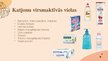 Prezentācija 'Virsmaktīvās vielas mazgāšanas un kosmētikas līdzekļa sastāvā', 5.