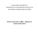 Referāts 'Sirds un asinsvadu veselība - vēlamais un esošais manā uzturā', 1.