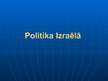 Prezentācija 'Politika Izraēlā', 1.