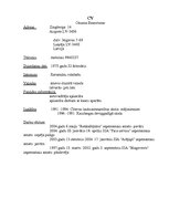 Paraugs 'Curriculum Vitae', 1.