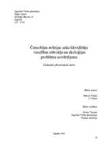 Referāts 'Černobiļas avārijas seku likvidētāju veselības stāvokļa un ekoloģijas problēmu n', 1.