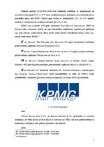 Prakses atskaite 'SIA "KPMG Baltics" audita prakses atskaite', 5.